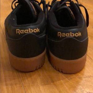 Reebok classics black leather